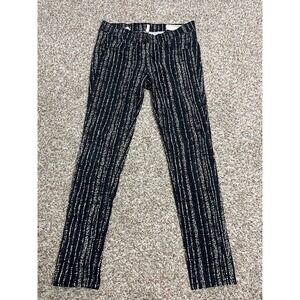 Rag & Bone/JEAN Jeans Womens 26 Blue Skinny Legging Jegging Stripe Stretch Denim